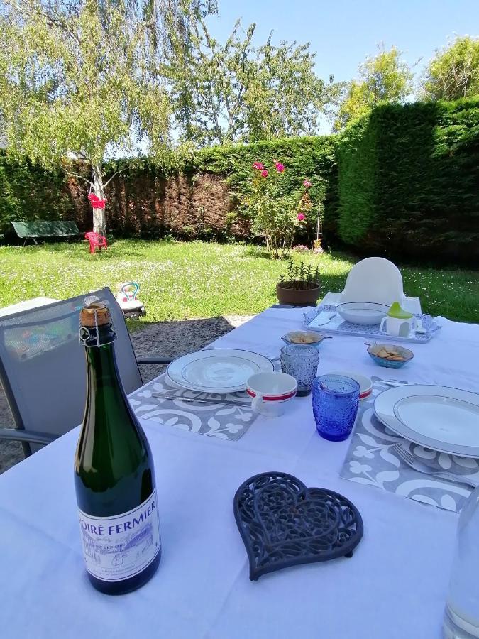 A La "Georgette" Et Son Jardin Avec Parking Apartment Вилер-сюр-Мер Екстериор снимка